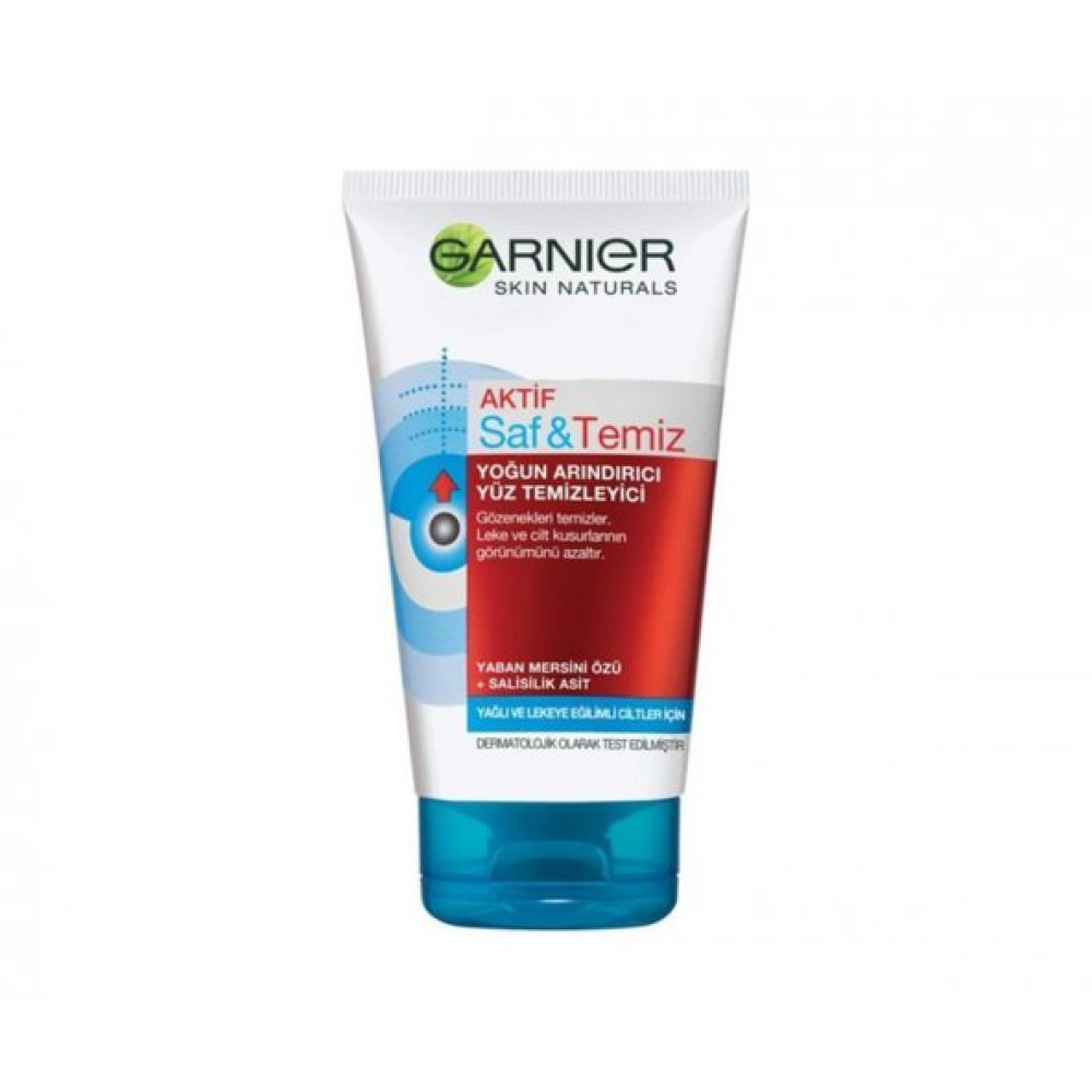 Garnier Aktif Saf & Temiz Yogun Arindirici Yuz Temizleyici 150 Ml Makyaj Temizleyicileri Fiyatı