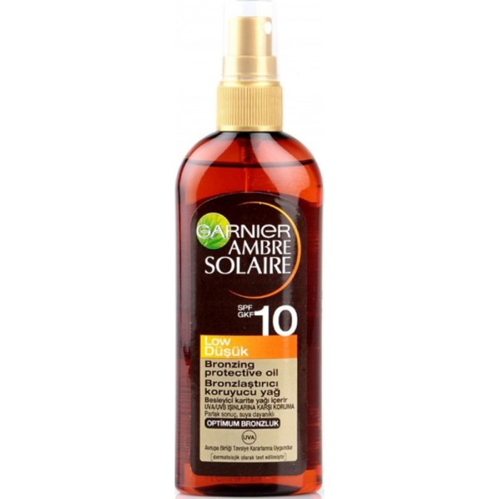 Garnier Ambre Solaire Bronzlaştırıcı Koruyucu Yağ GKF10 150ML Bronzlaştırıcılar Fiyatı