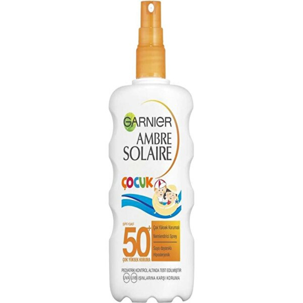 Garnier Ambre Solaire Çocuk Güneş Koruyucu Sprey SPF50+ Güneş Sonrası Kremler ve Losyonları Fiyatı