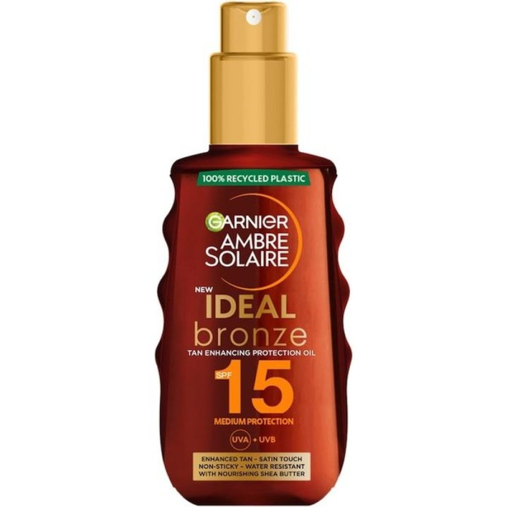 Garnier Ambre Solaire Idael Bronzluk Koruyucu 150 ml SPF15 Yağ Güneş Kremleri ve Losyonları Fiyatı