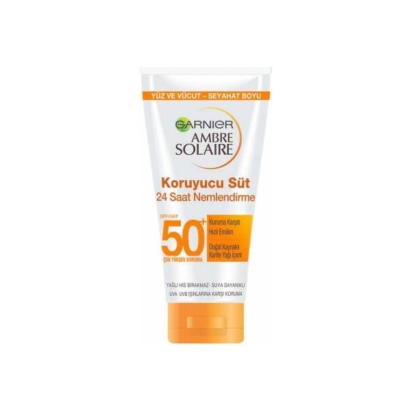Garnier Ambre Solaire Seyahat Boyu Güneş Koruyucu Süt Gkf50 50 ml Güneş Kremleri ve Losyonları Fiyatı