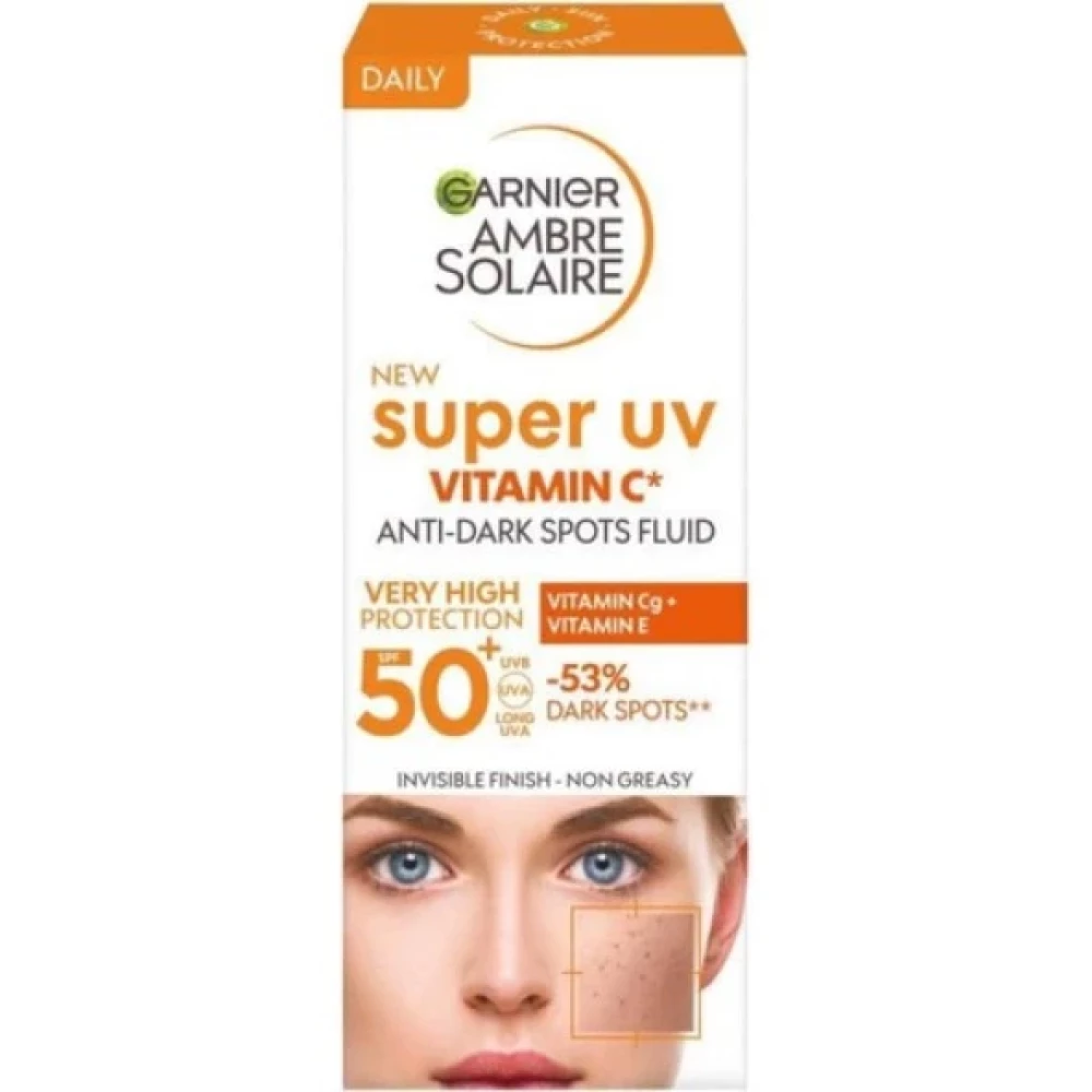 Garnier Ambre Solaire Super Uv C Vitamini Koyu Leke Karsiti Fluid Krem Spf50+ 40 Ml Güneş Kremleri ve Losyonları Fiyatı