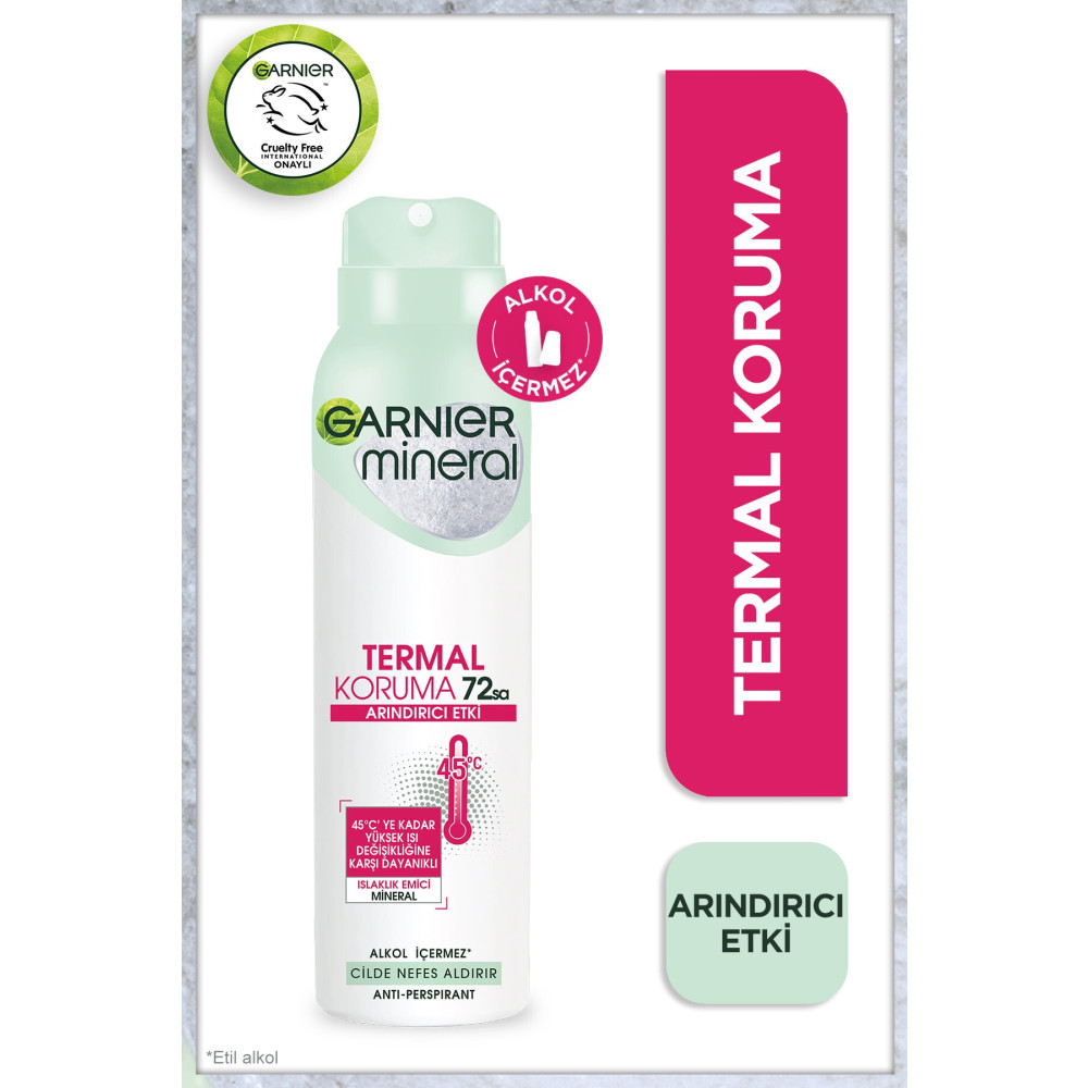 Garnier Anti- Perspirant Kadın Deodorant - Termal Koruma 150 ml Deodorantlar Fiyatı