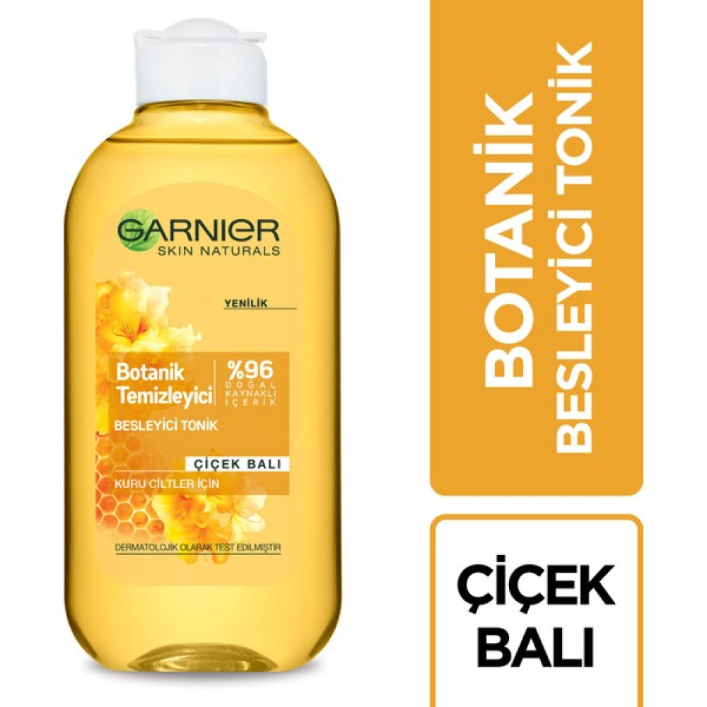 Garnier Botanik Besleyici Çiçek Balı Tonik 200Ml Cilt Temizleme ve Peeling Fiyatı