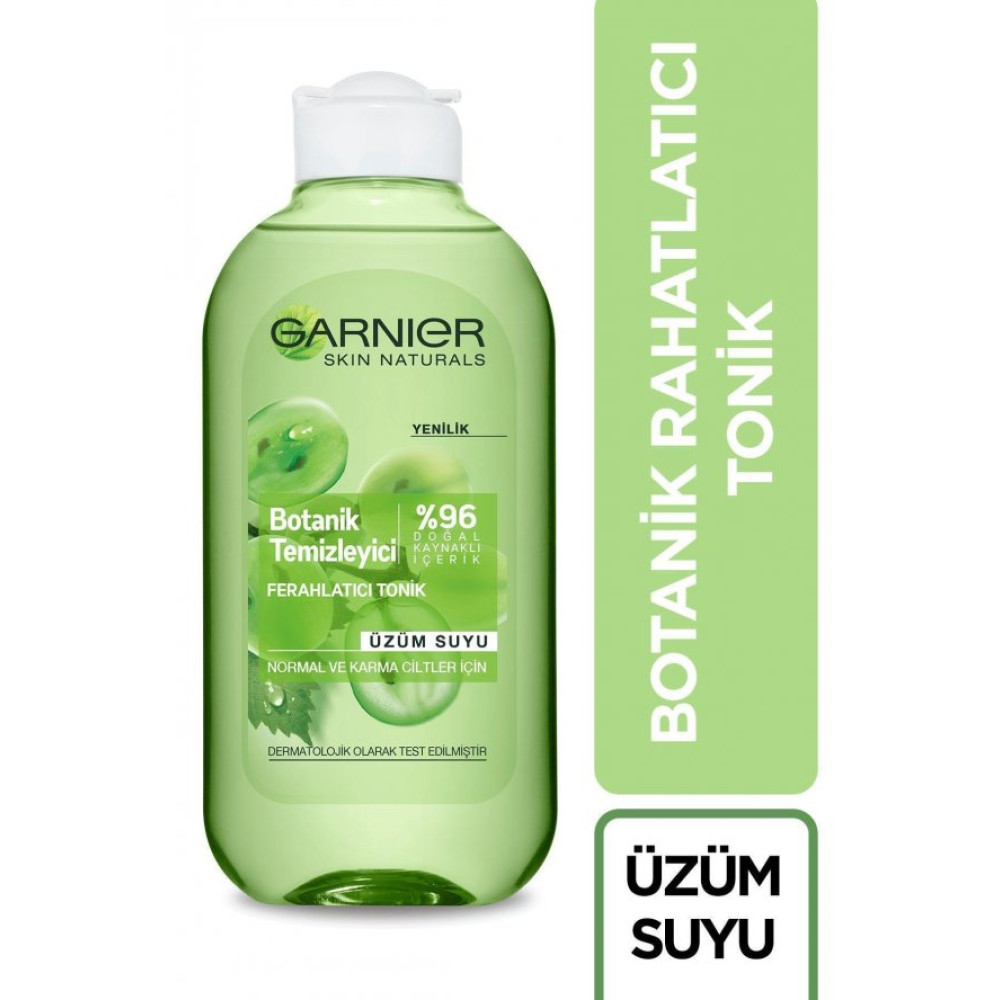 Garnier Botanik Temizleyici Ferahlatici Tonik 200 Ml Cilt Temizleme ve Peeling Fiyatı