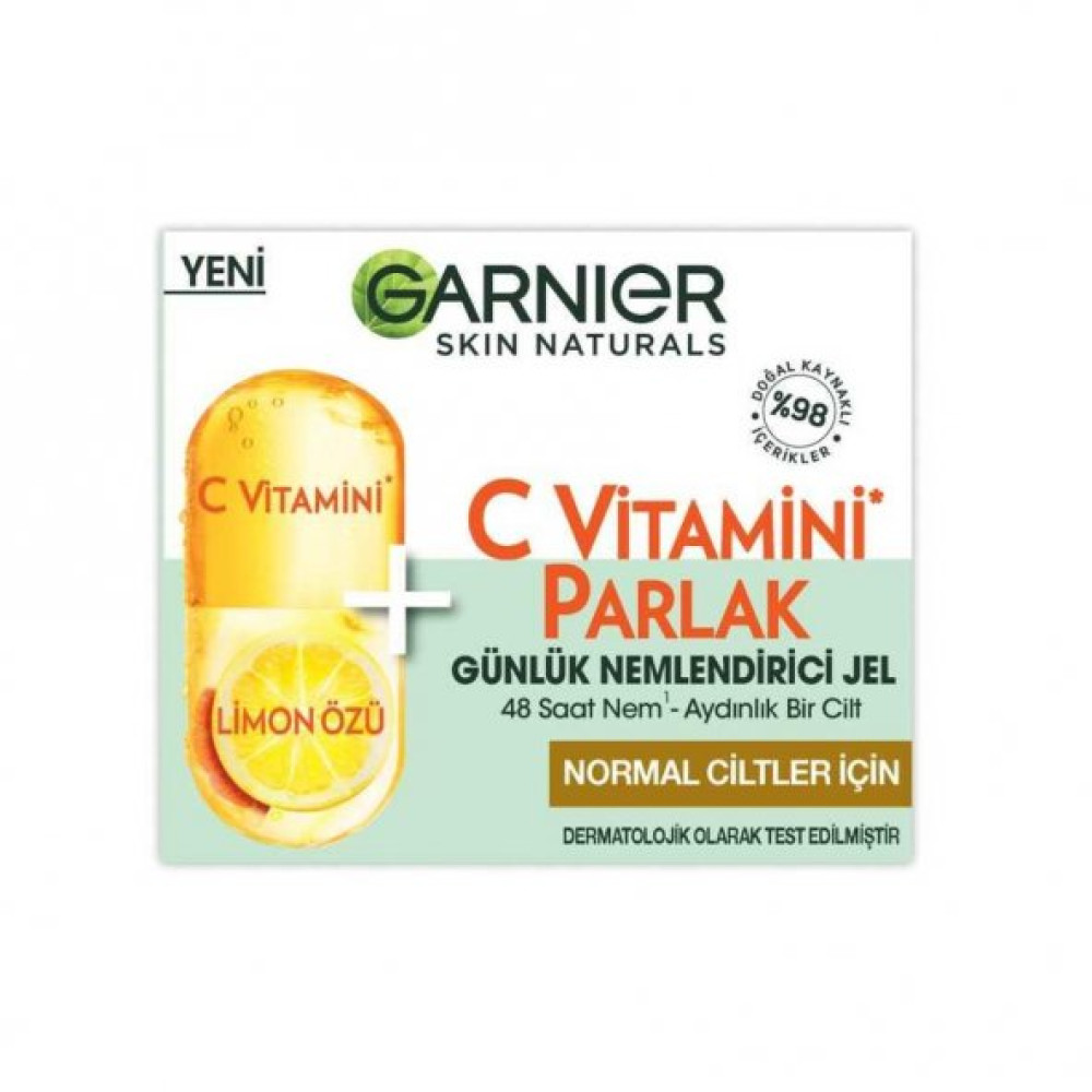 Garnıer C Vıtamını Jel Gunluk Nem. Krem 50 Ml Norm Nemlendiriciler Fiyatı