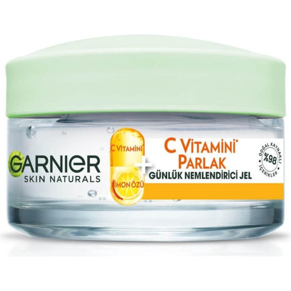 Garnier C Vitamini Parlak Günlük Nemlendirici Jel 50 ml Nemlendiriciler Fiyatı