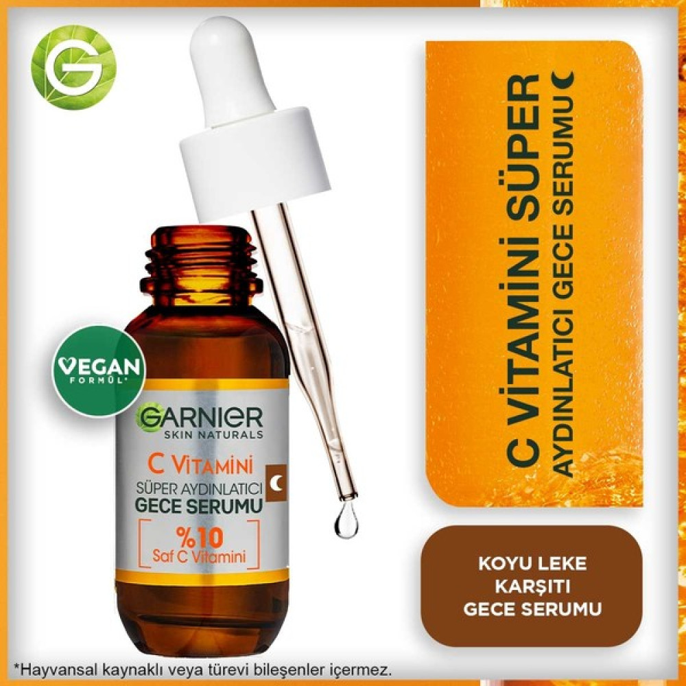 Garnier C Vitamini Süper Aydınlatıcı Gece Serumu Anti-Aging / Yaşlanma Karşıtı Fiyatı
