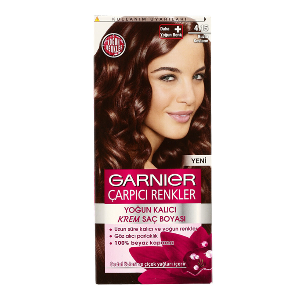 Garnier Çarpici Renkler Color Sensation 4.15 Buzlu Kestane Saç Boyası Fiyatı