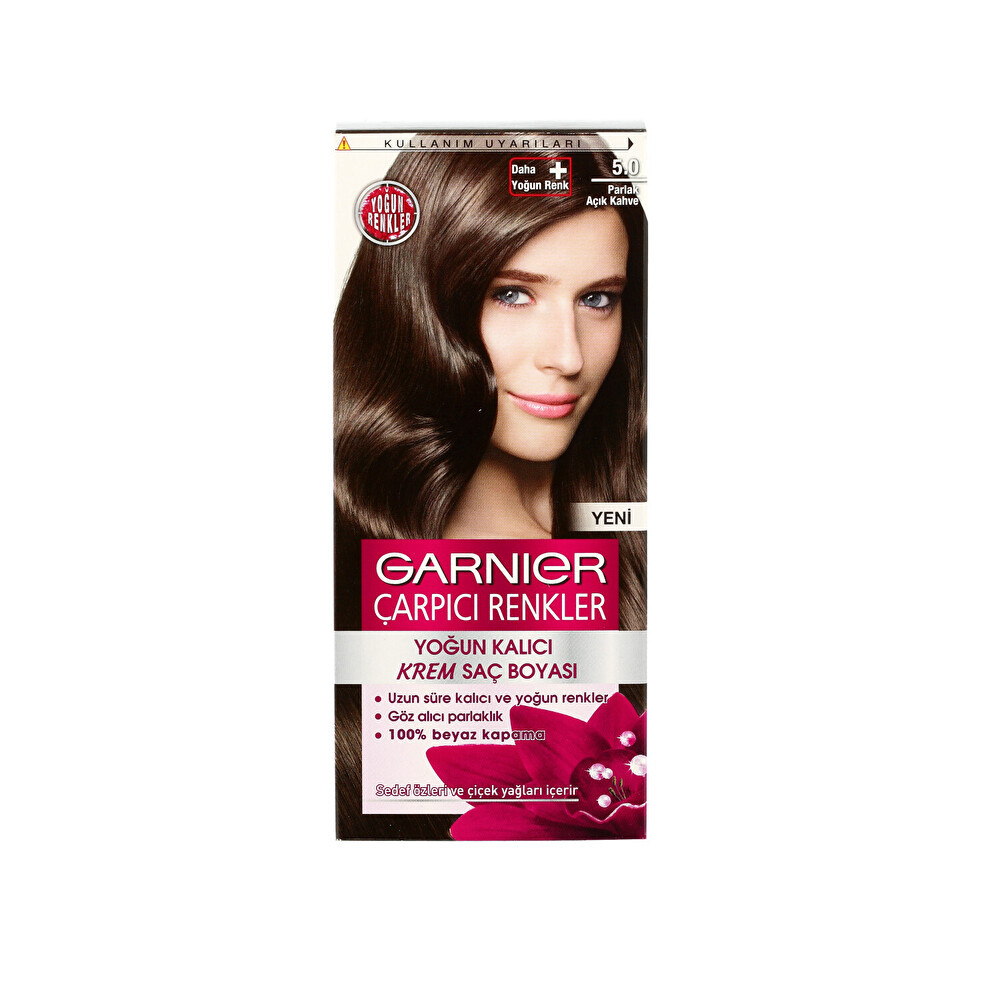 Garnier Çarpıcı Renkler Color Sensation 5,0 Yparlak Açık Kahve Saç Boyası Saç Boyası Fiyatı