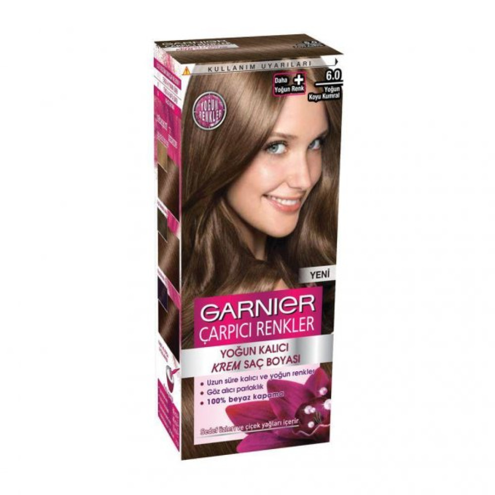 Garnier Carpici Renkler Krem Sac Boyasi 6.0 Yogun Koyu Kumral Saç Bakım Maskeleri & Serumlar & Spreyler Fiyatı