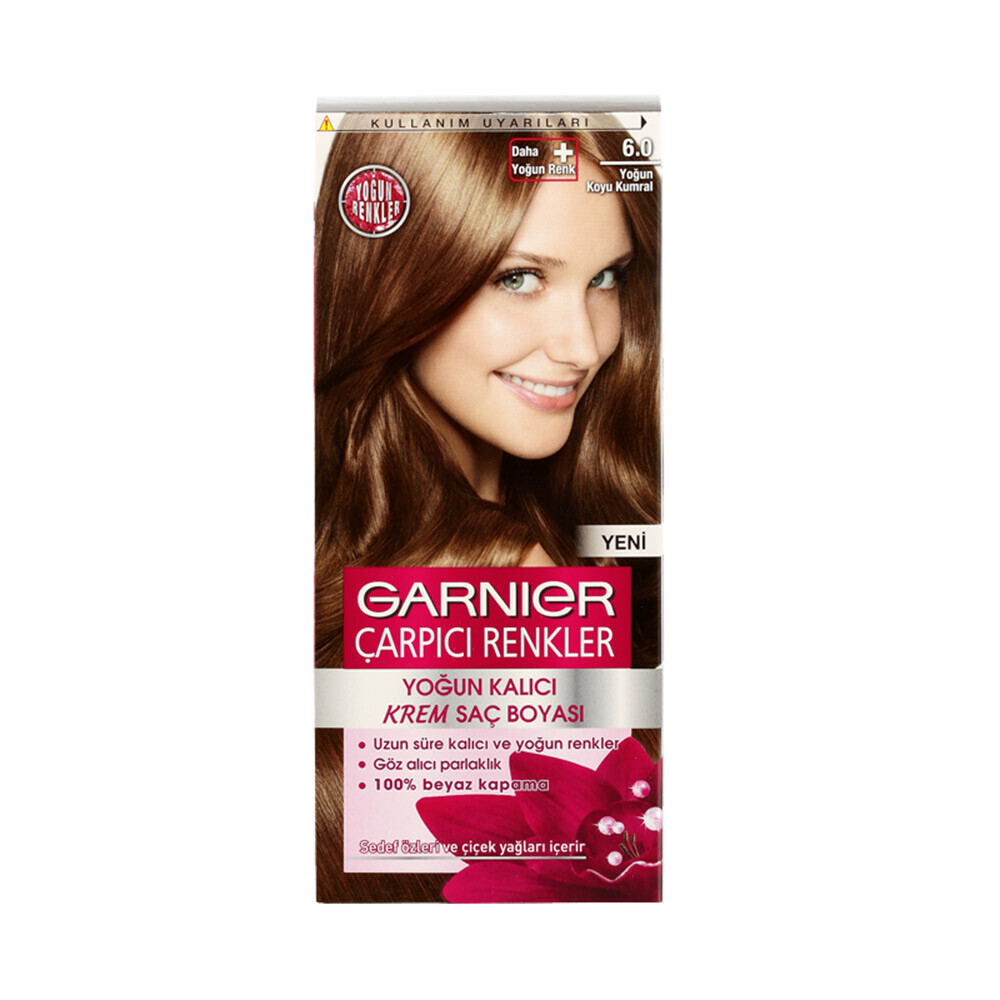 Garnier Çarpıcı Renkler Natural 6.0 Yoğun Koyu Kumral Saç Boyası Saç Boyası Fiyatı