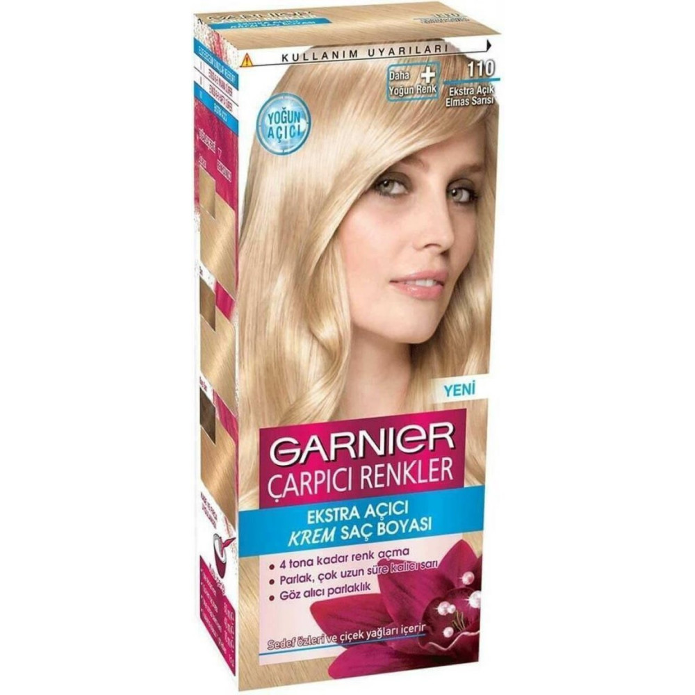 Garnier Carpici Renkler Sac Boyasi 110 Ekstra Acik Elmas Sarisi Saç Bakım Maskeleri & Serumlar & Spreyler Fiyatı