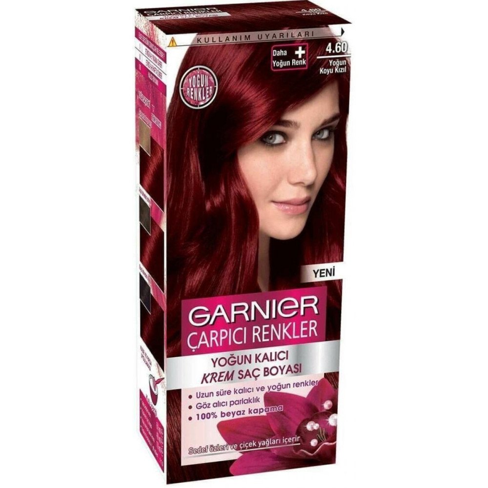 Garnier Carpici Renkler Sac Boyasi 4.60 Yogun Koyu Kizil Saç Bakım Maskeleri & Serumlar & Spreyler Fiyatı