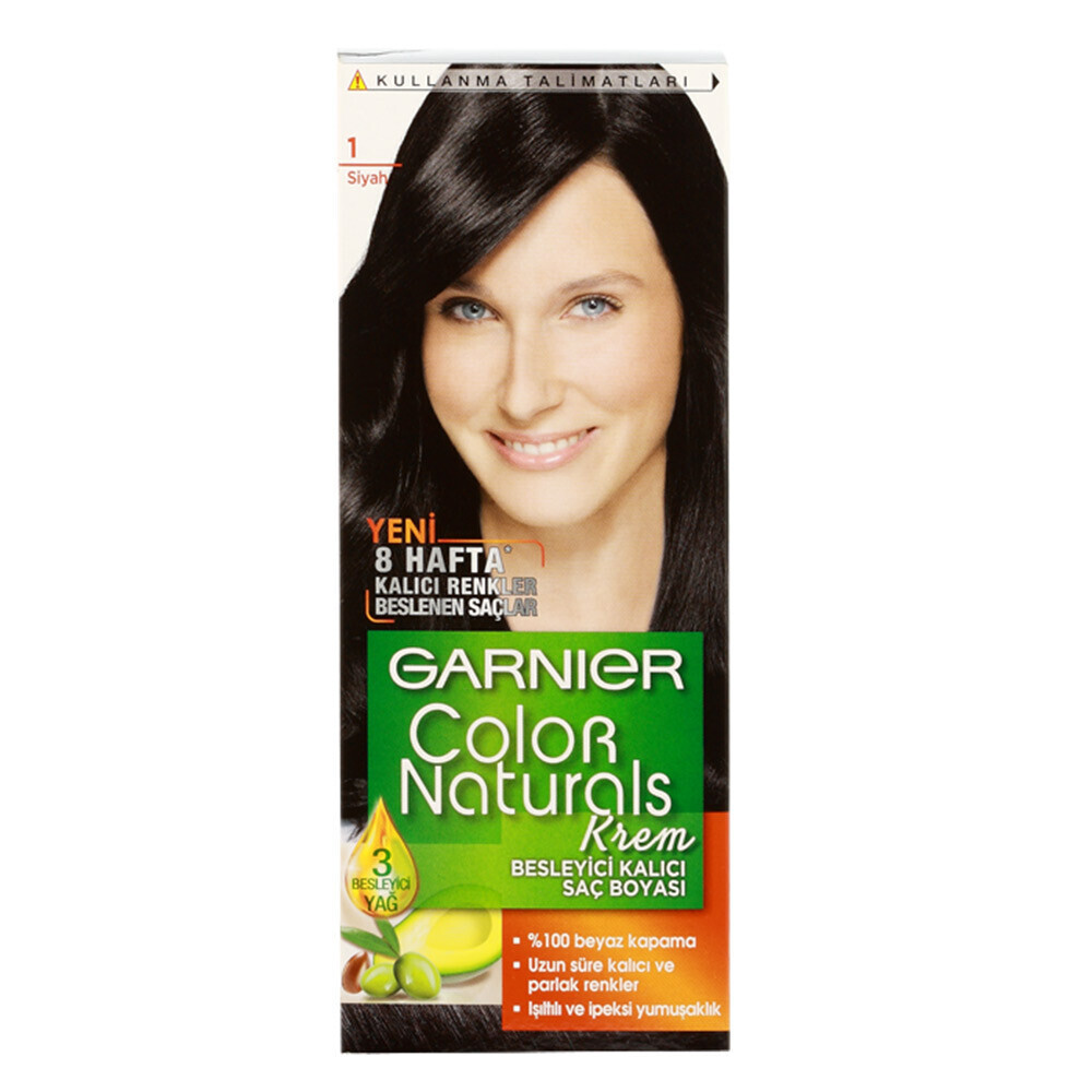 Garnier Color Naturals 1 Siyah Saç Boyası Saç Boyası Fiyatı