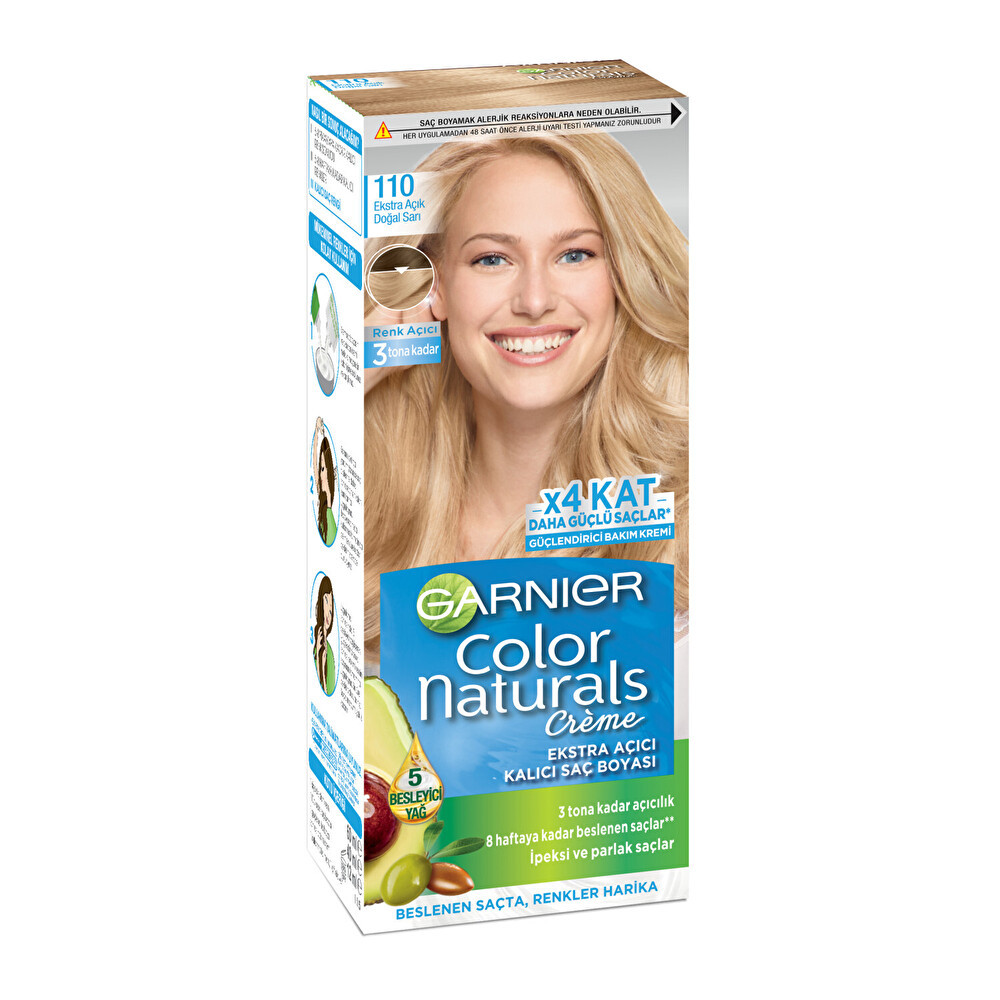 Garnier Color Naturals 110 Ekstra Açık Doğal Sarı Saç Boyası Fiyatı