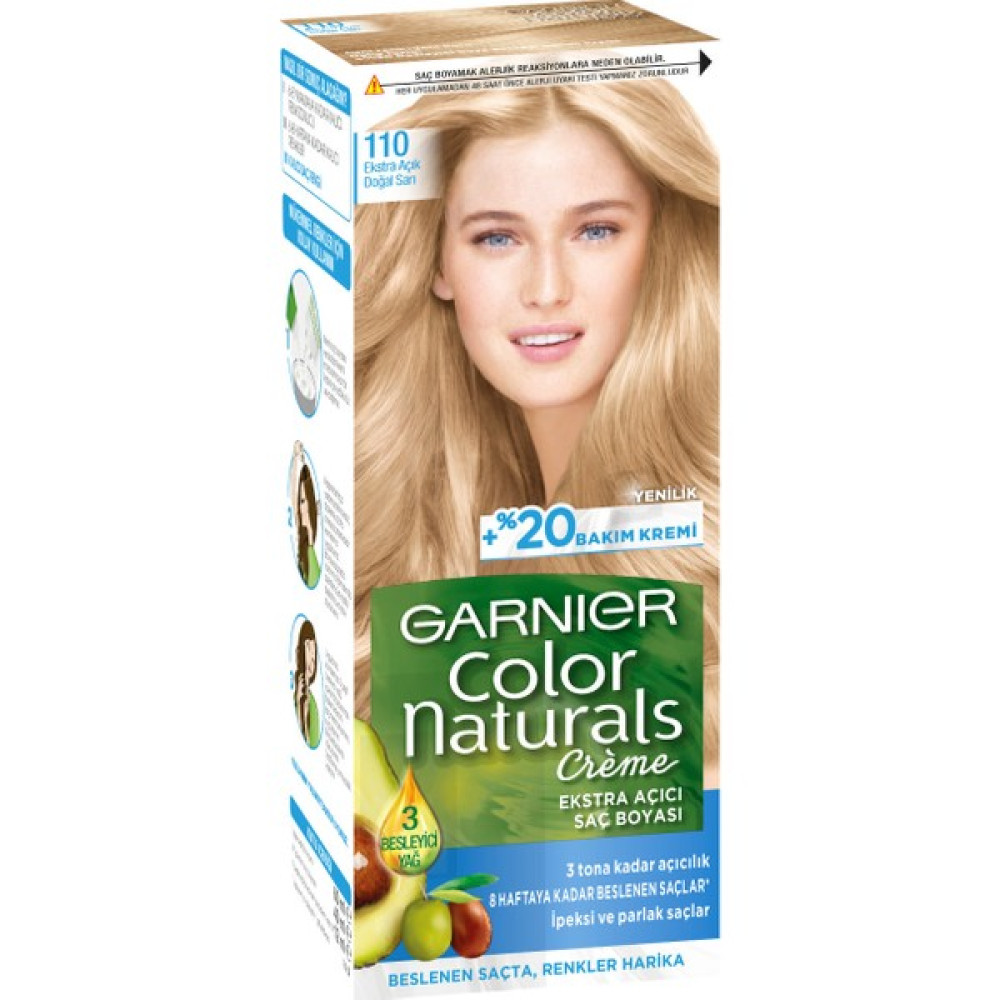 Garnier Color Naturals 110 - Ekstra Açık Doğal Sarı Saç Boyası Saç Boyası Fiyatı