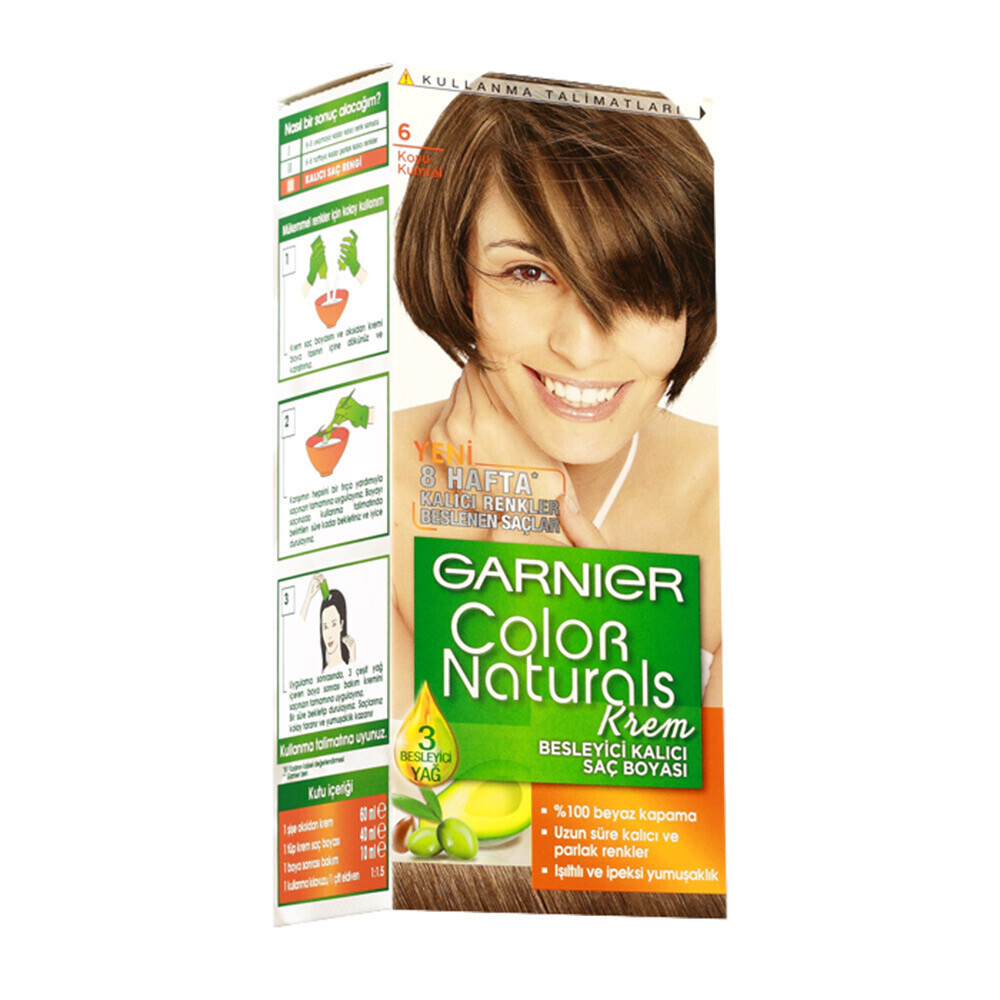 Garnier Color Naturals 6 Koyu Kumral Saç Boyası Saç Boyası Fiyatı
