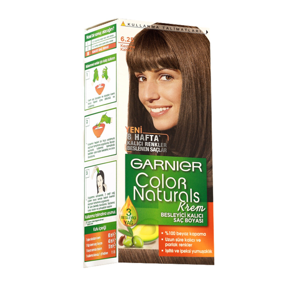 Garnier Color Naturals 6,25 Kestane Kahve Saç Boyası Saç Boyası Fiyatı