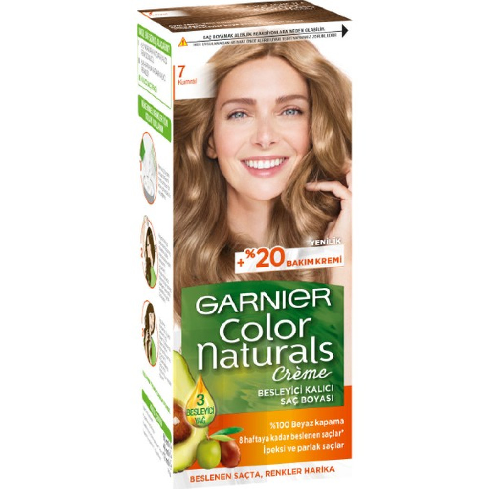 Garnier Color Naturals 7/0 - Kumral Saç Boyası Saç Boyası Fiyatı