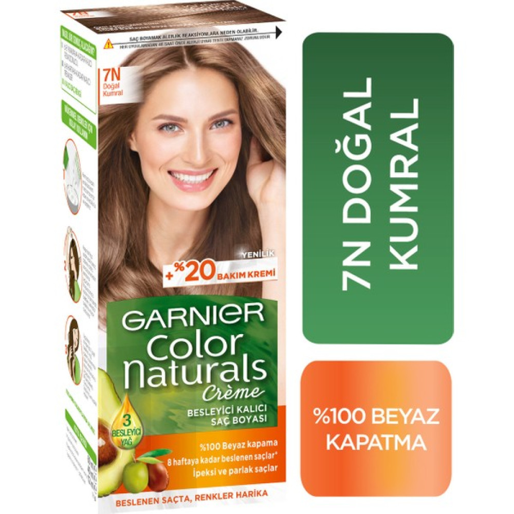 Garnier Color Naturals 7N Doğal Kumral Saç Boyası Fiyatı