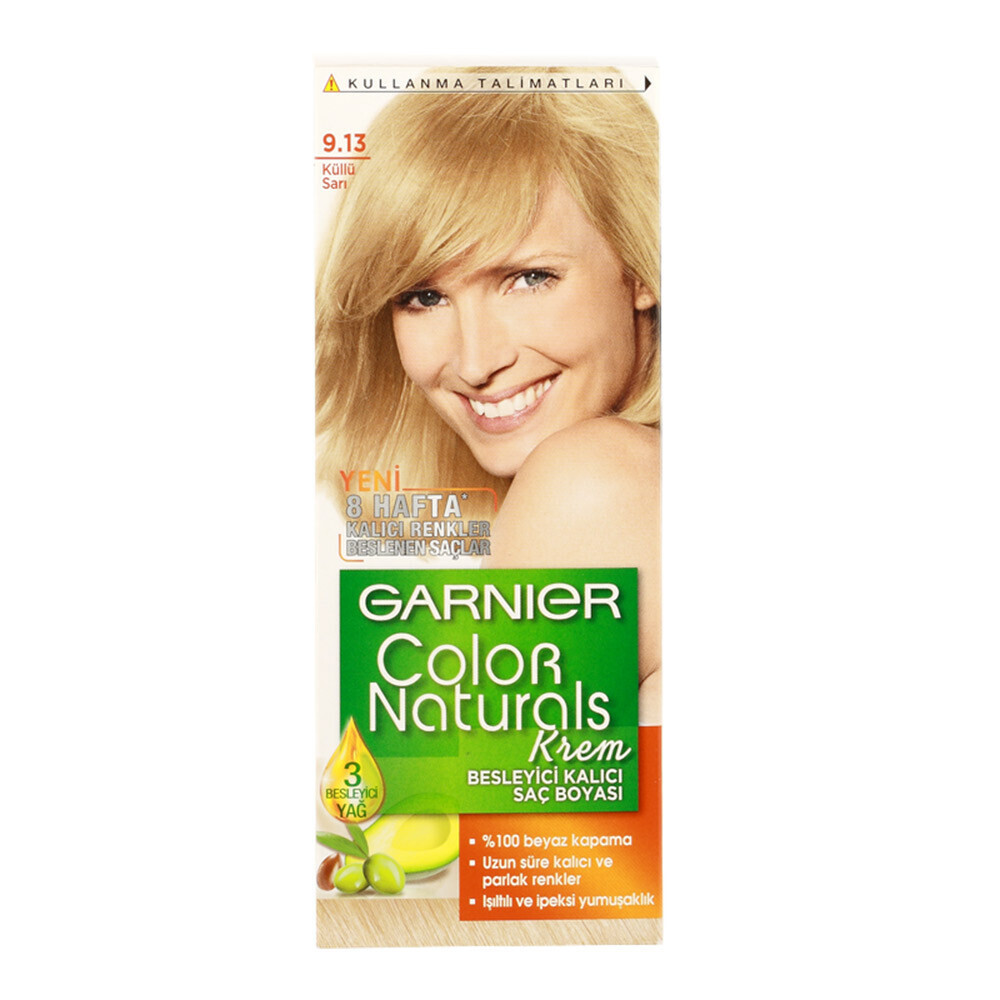 Garnier Color Naturals 9.13 Açık Küllü Sarı Saç Boyası Saç Boyası Fiyatı