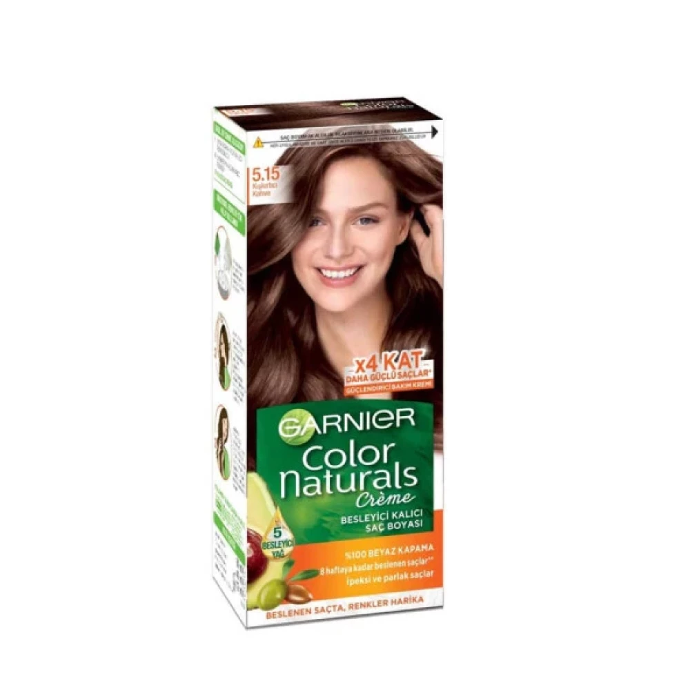 Garnier Color Naturals Besleyici Kalici Sac Boyasi 5.15 Kiskirtici Kahve Saç Bakım Maskeleri & Serumlar & Spreyler Fiyatı