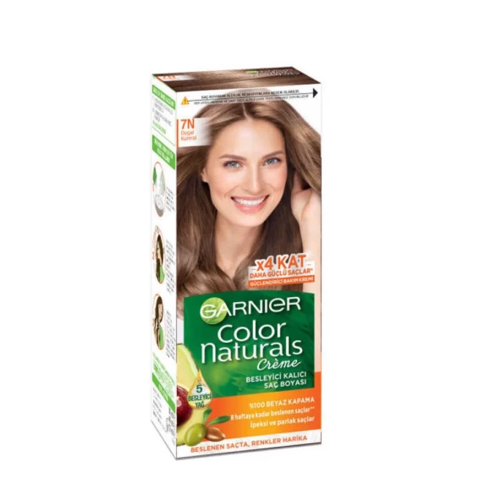 Garnier Color Naturals Besleyici Kalici Sac Boyasi 7N Dogal Kumral Saç Bakım Maskeleri & Serumlar & Spreyler Fiyatı