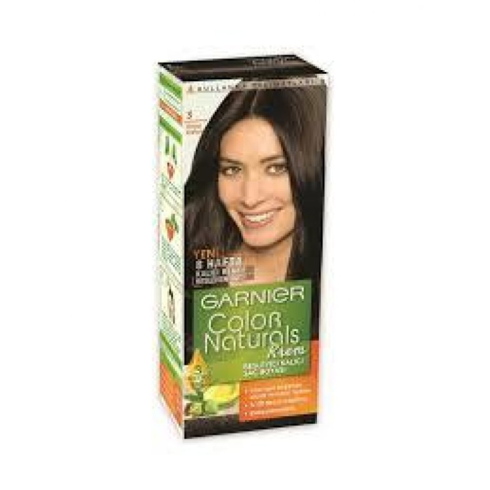 Garnier Color Naturals Krem Sac Boyasi 3 Koyu Kahve Saç Bakım Maskeleri & Serumlar & Spreyler Fiyatı