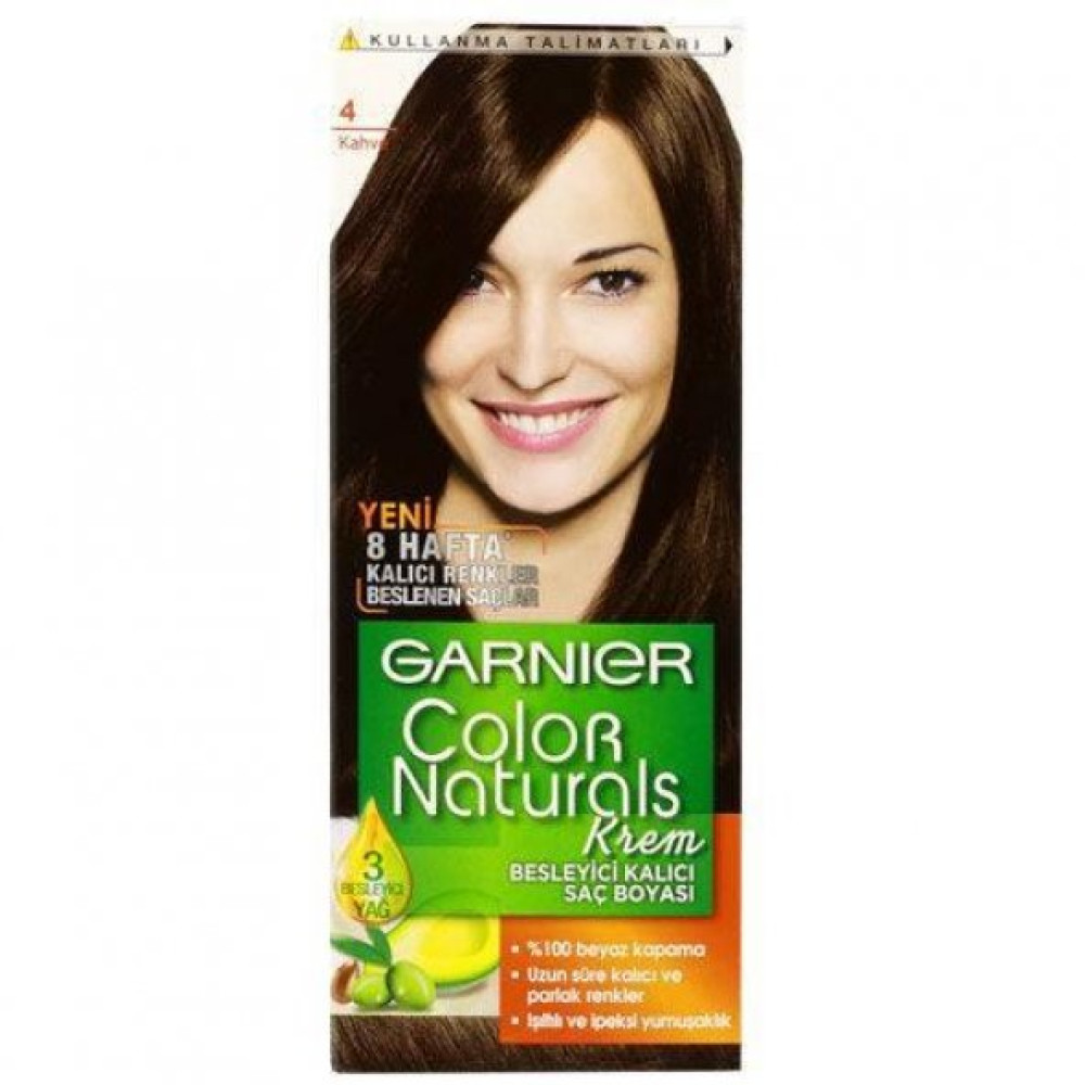 Garnier Color Naturals Krem Sac Boyasi 4 Kahve Saç Bakım Maskeleri & Serumlar & Spreyler Fiyatı