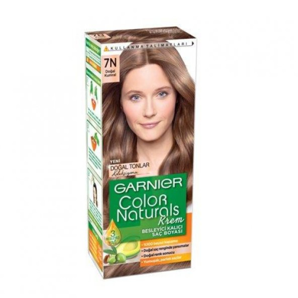 Garnier Color Naturals Krem Sac Boyasi 7N Dogal Kumral Saç Bakım Maskeleri & Serumlar & Spreyler Fiyatı