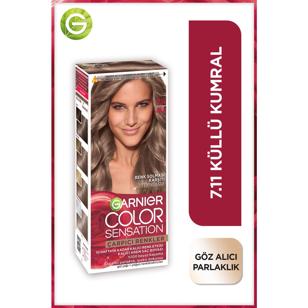 Garnier Color Sensation 7.11 Küllü Kumral Saç Boyası Diğer Fiyatı