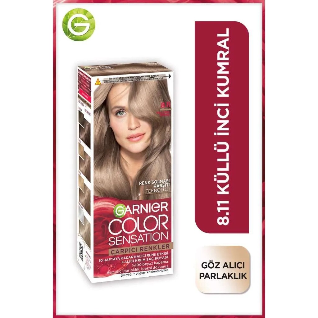 Garnier Color Sensation 8.11 Küllü İnci Kumral Saç Boyası Diğer Fiyatı