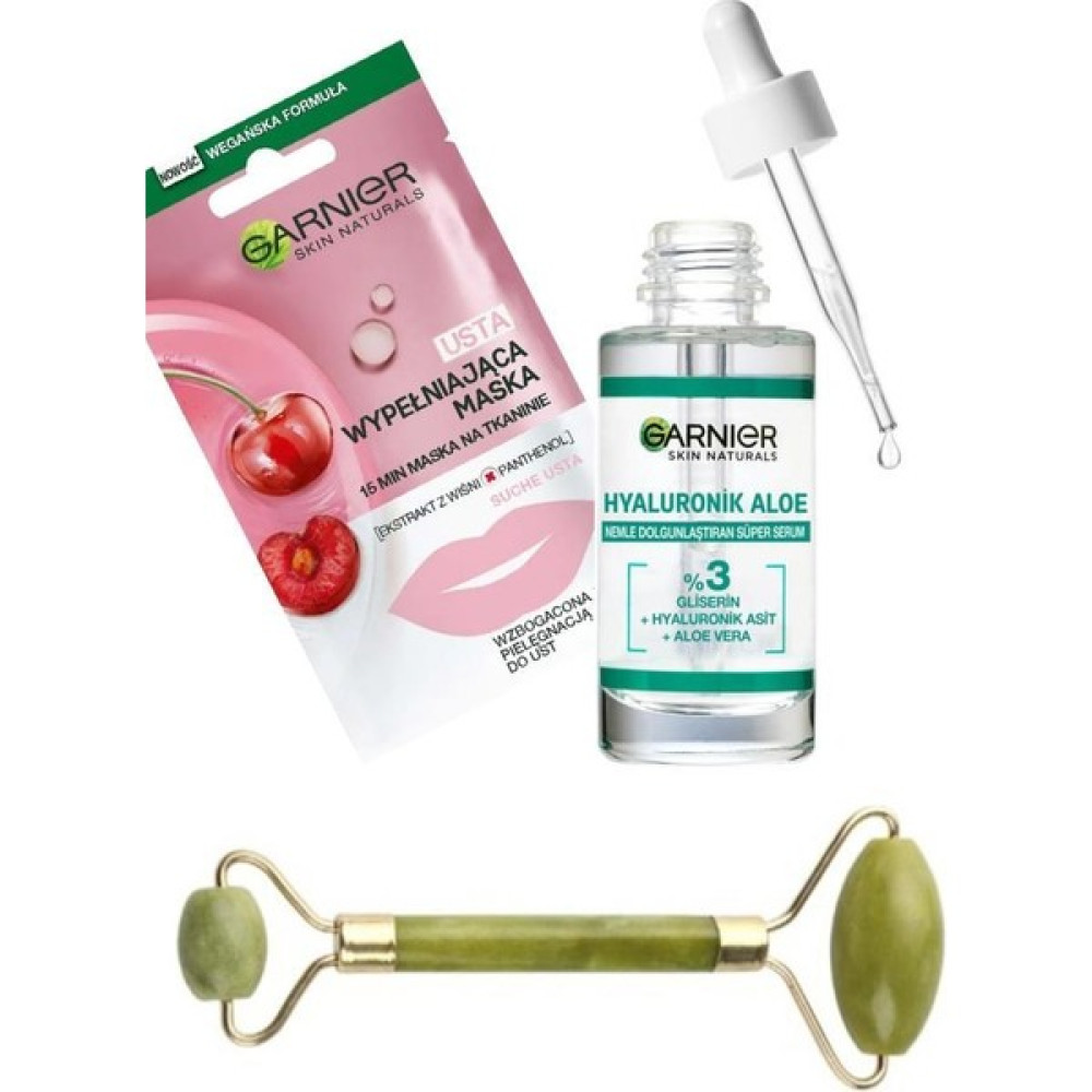 Garnier Hyaluronik Aloe Süper Serum Kiraz Dudaklar Bakım Seti Anti-Aging / Yaşlanma Karşıtı Fiyatı