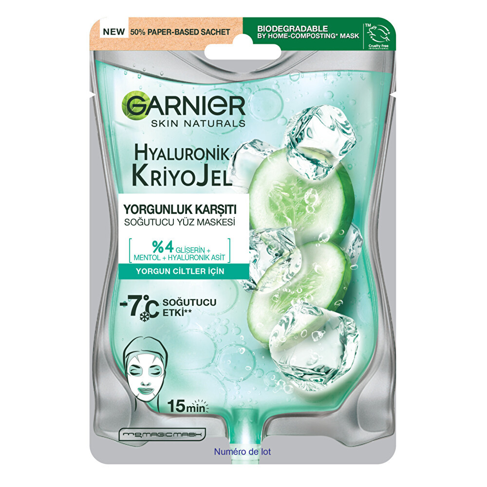 Garnier Hyaluronik Kriyojel Yorgunluk Karşıtı Soğutucu Yüz Maskesi Maskeler Fiyatı