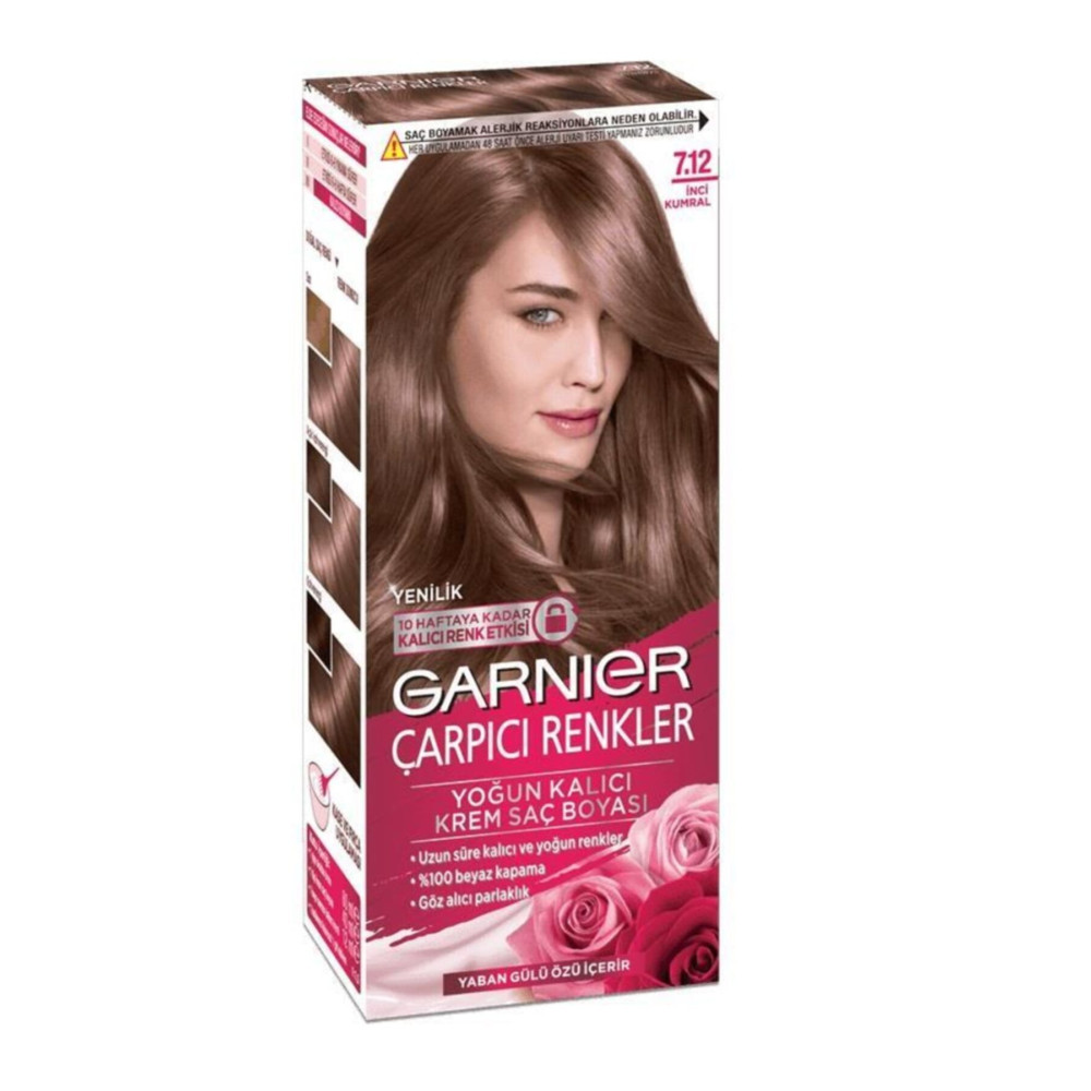 Garnier İnci Kumral Çarpıcı Renkler Saç Boyası 7.12 Saç Boyası Fiyatı