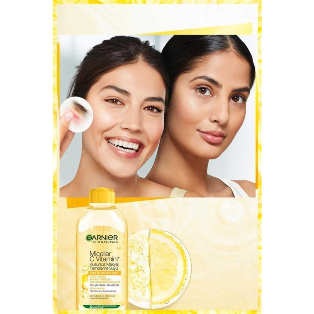 Garnier Makyaj Temizleme Suyu 400 ml Micellar C Vitamini