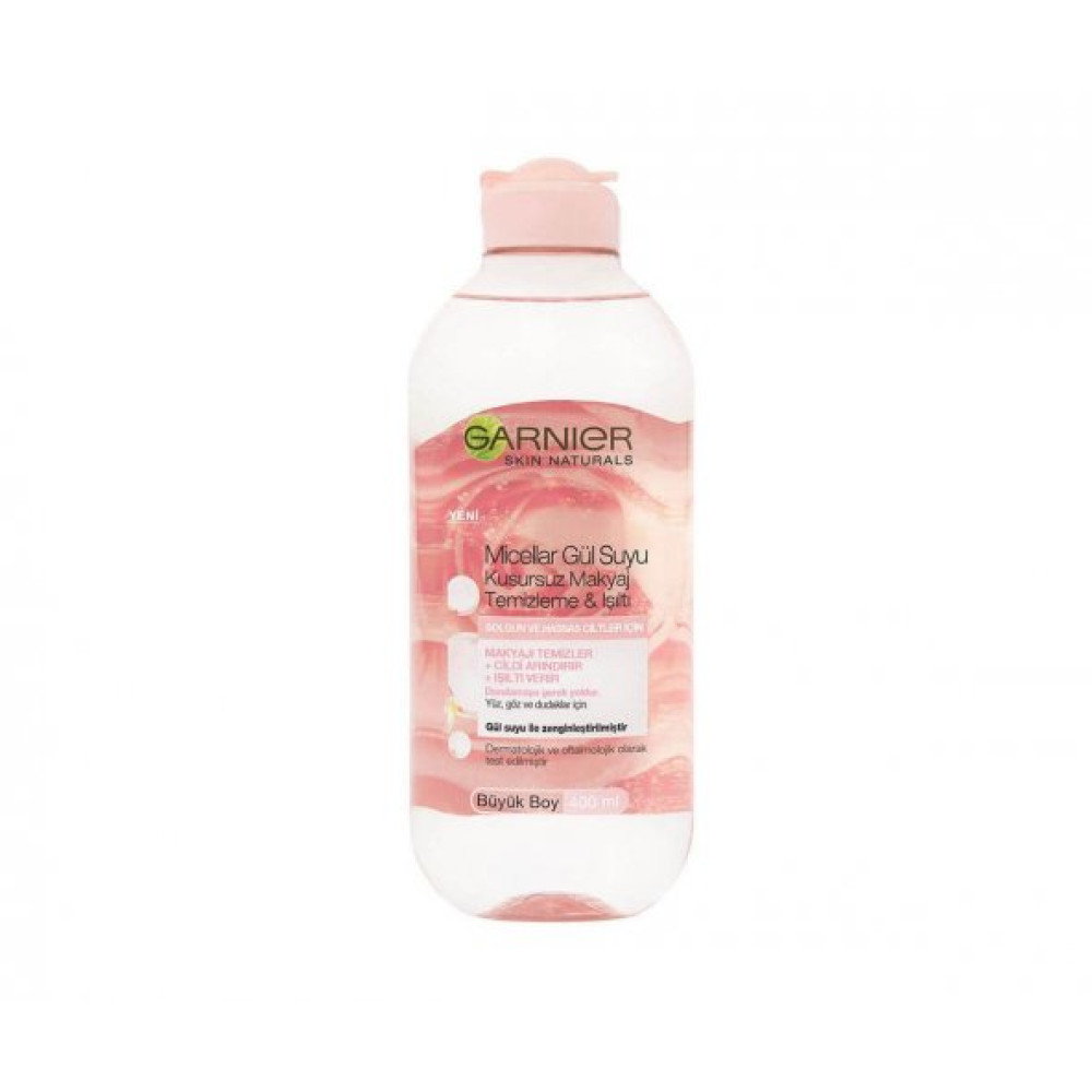 Garnier Micellar Gul Suyu Kusursuz Makyaj Temizleme Isilti 400 Ml Makyaj Temizleyicileri Fiyatı