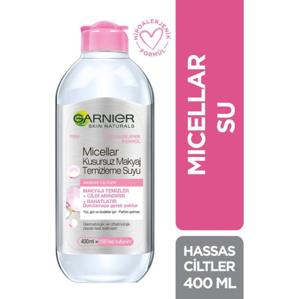 Garnier Micellar Kusursuz Makyaj Temizleme Suyu 400 ml Makyaj Temizleyicileri Fiyatı
