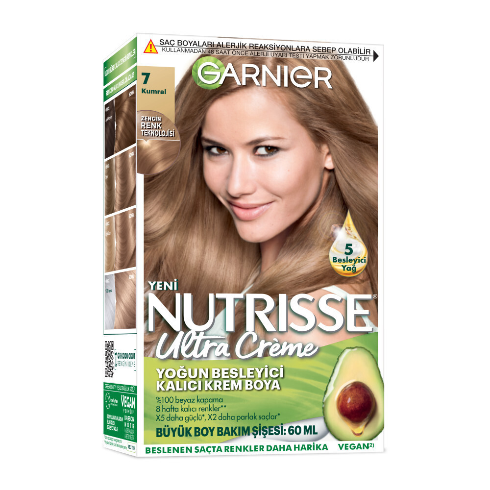 Garnier Nutrisse Yoğun Besleyici Kalıcı Krem Saç Boyası 7 Kumral Saç Boyası Fiyatı