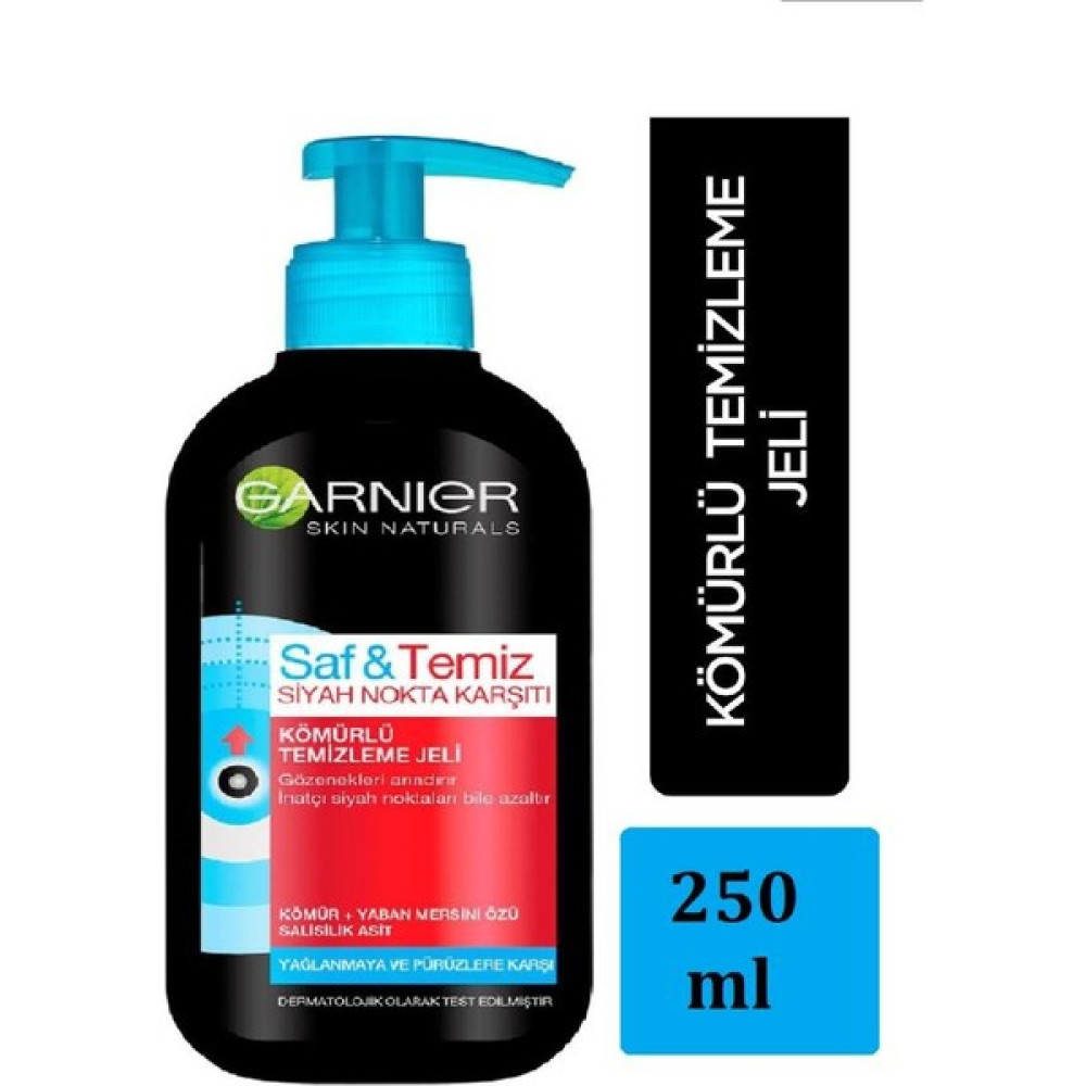 Garnier Saf&Temiz Siyah Nokta Karşıtı Temizleyici 250ml Cilt Temizleme ve Peeling Fiyatı