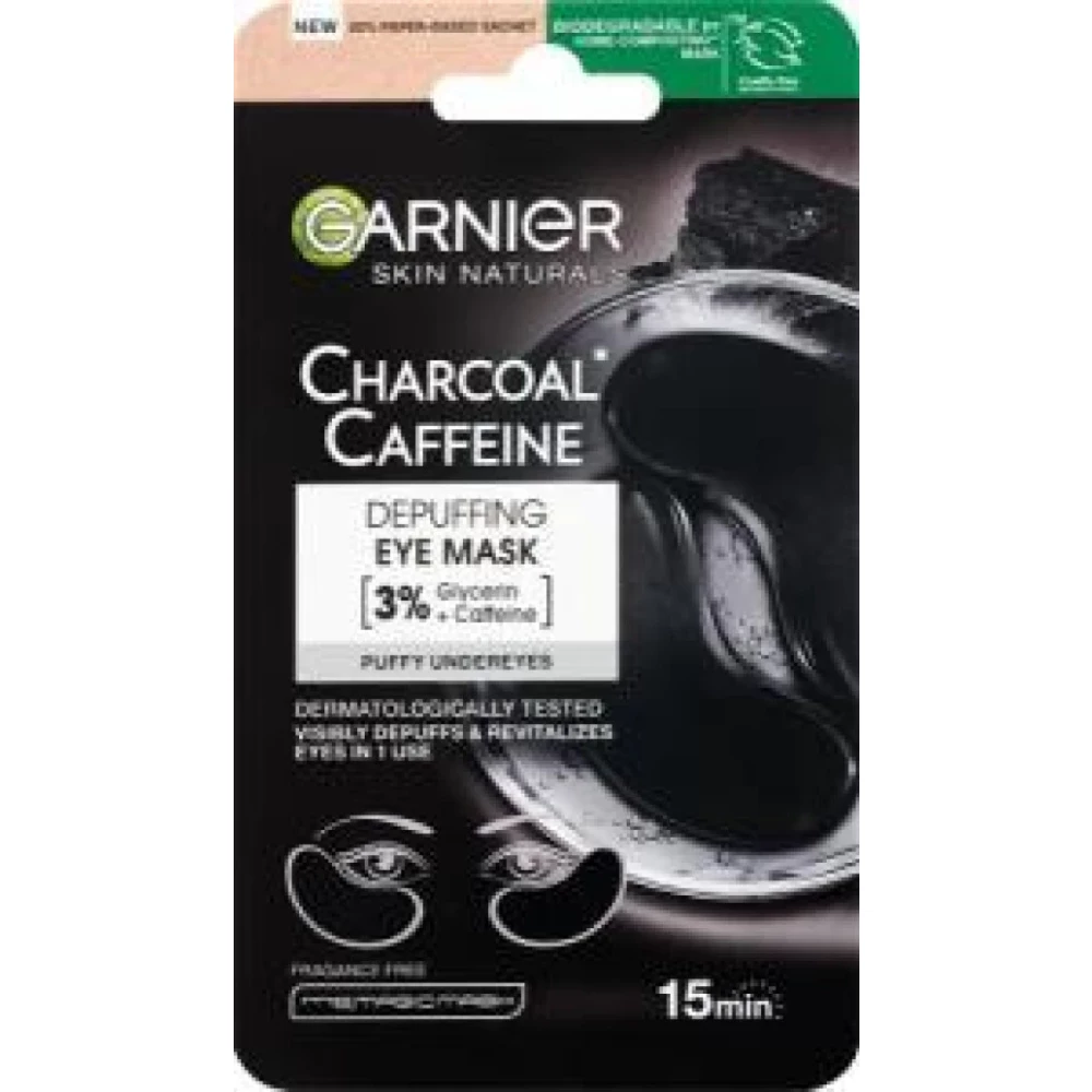 Garnier Skin Naturals Charcoal Caffeine Goz Maskesi - 5 Gr Maskeler Fiyatı