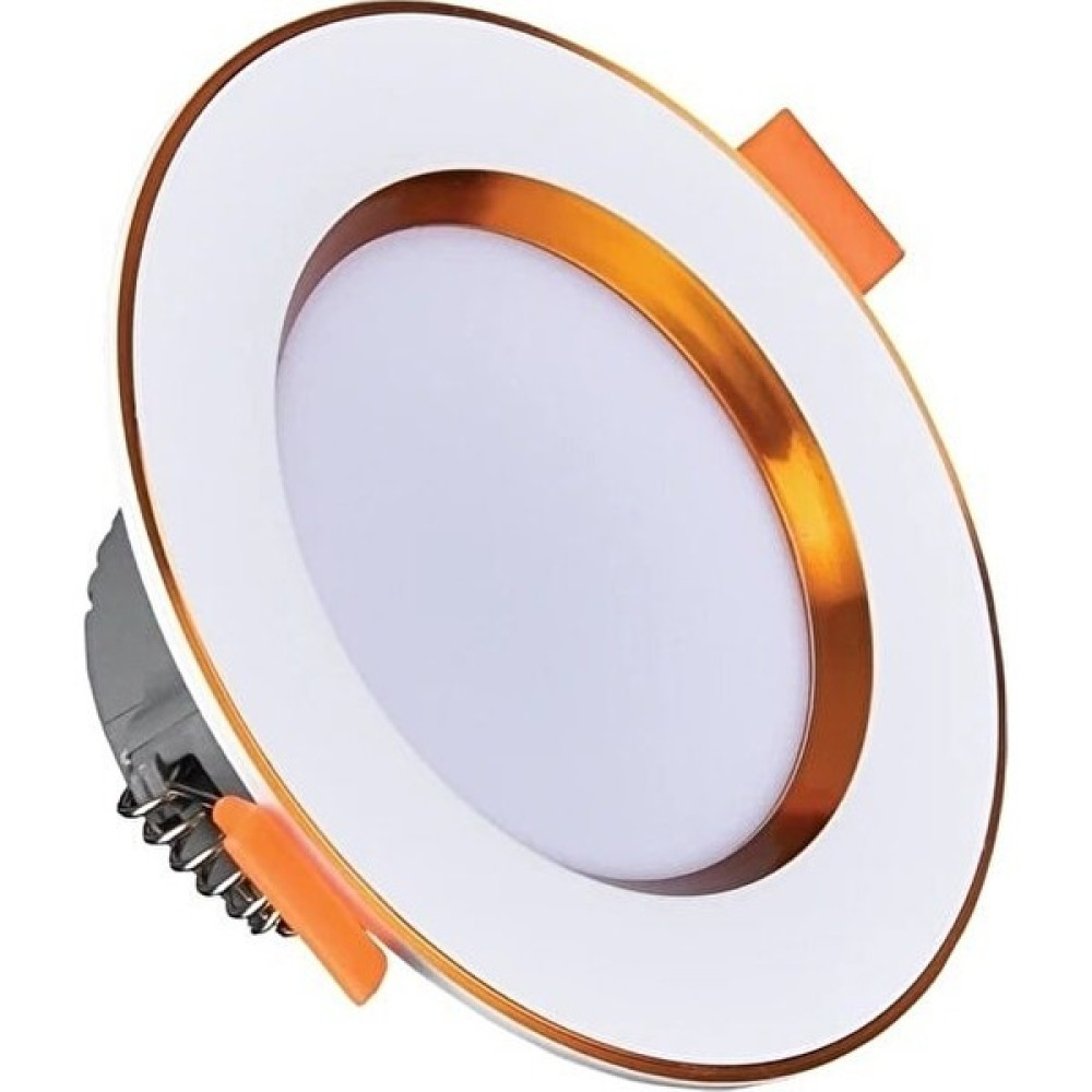 Garra 7 W 3 Renk Yanan Sıvaaltı Cob LED Beyaz-Gold Kasa Spot Gömme Tavan Armatürü - Ilık Beyaz Spot Fiyatı