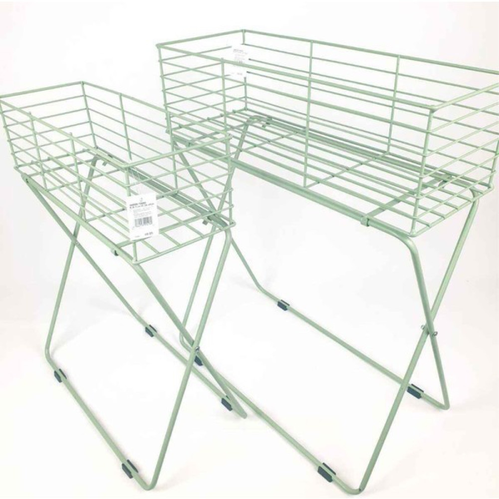 Garten Zink Metal Ayaklı 2'li Sepet Çiçek Saksı Oto Boyaları Fiyatı