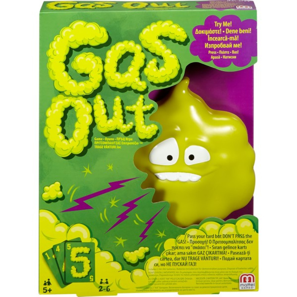 Gas Out, Çocuk Kutu Oyunu, Mattel Games Dhw40 Çocuk Oyuncağı Fiyatı