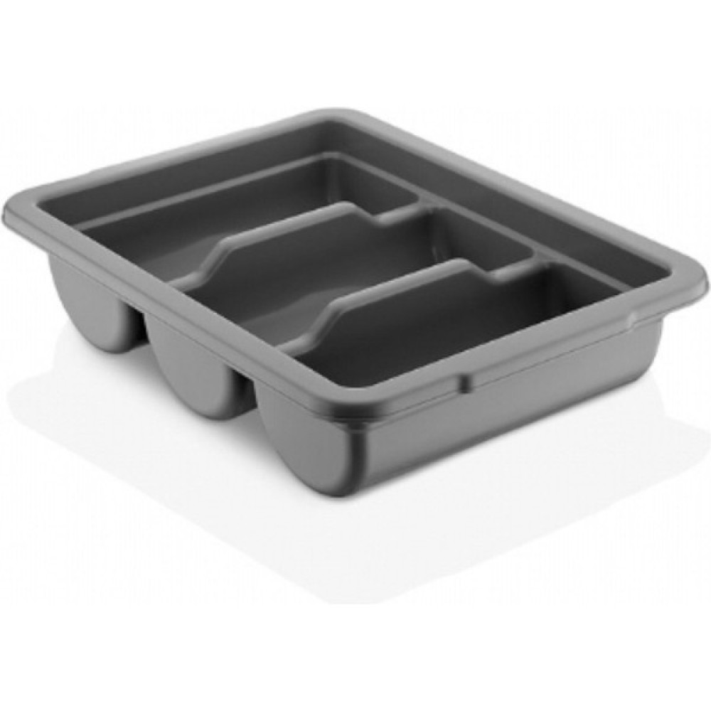 GastroPlast Gk-03 3 Bölmeli Kaşıklık, Gri Pratik Mutfak Gereçleri Fiyatı