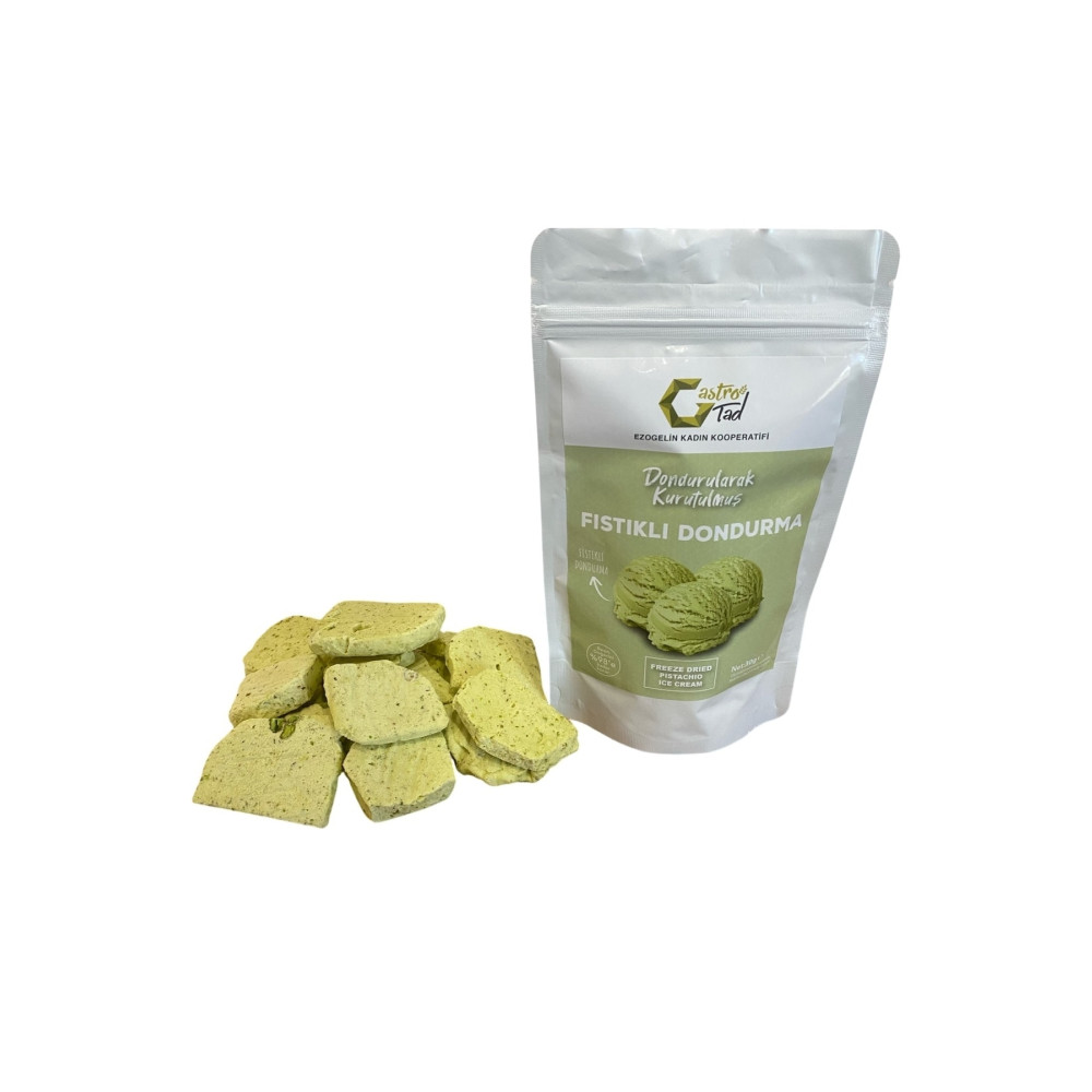 GASTROTAD 30 Gr Freeze Dry Fıstıklı Dondurma ( Dondurularak Kurutulmuş Çıtır Dondurma ) Dondurma Fiyatı