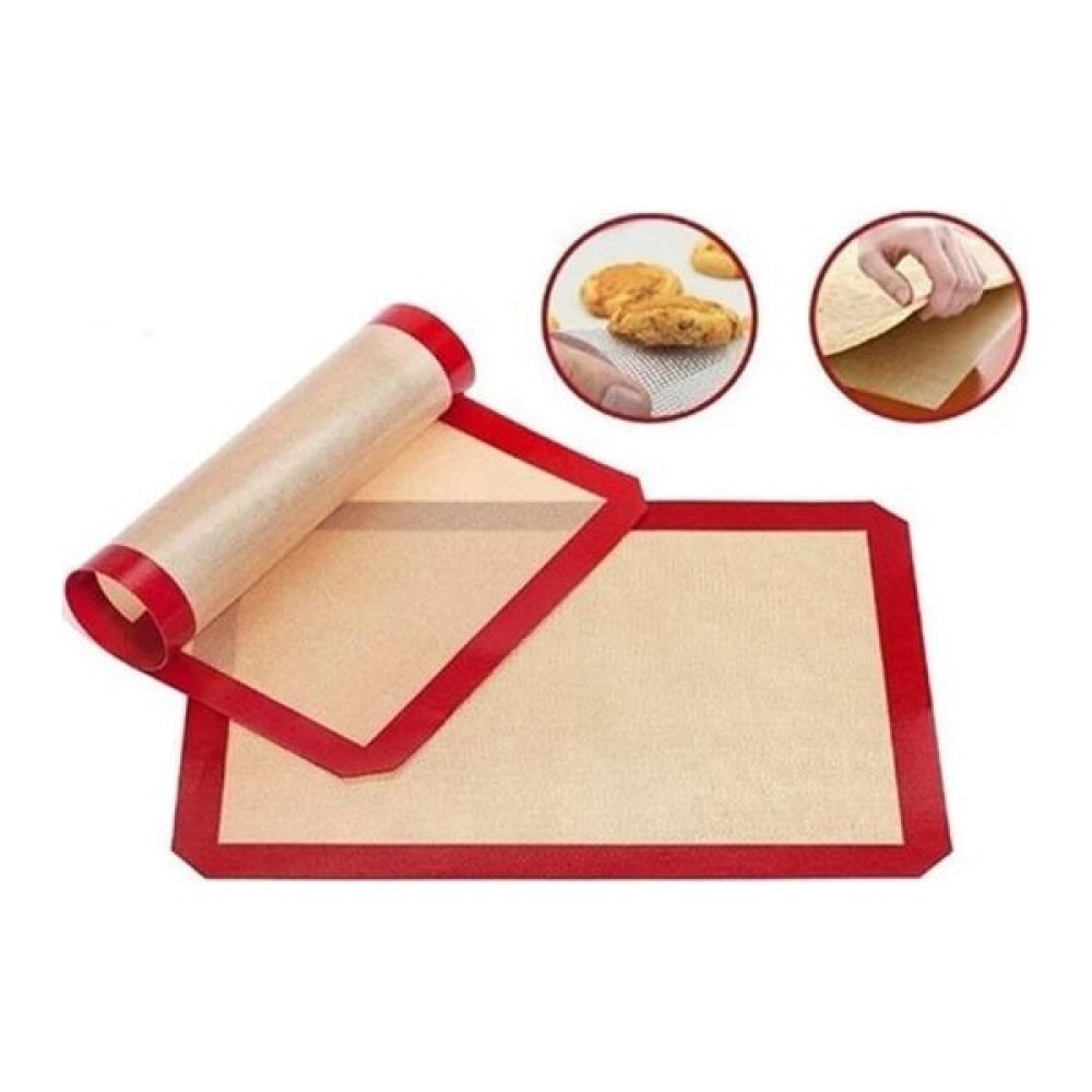 Gat Shop Silikon Çok Amaçlı Geniş Fırın Matı Kurabiye Kek Poğaça Pişirme Hamur Açma Matı 30*40 Cm  Kek Kalıpları Fiyatı