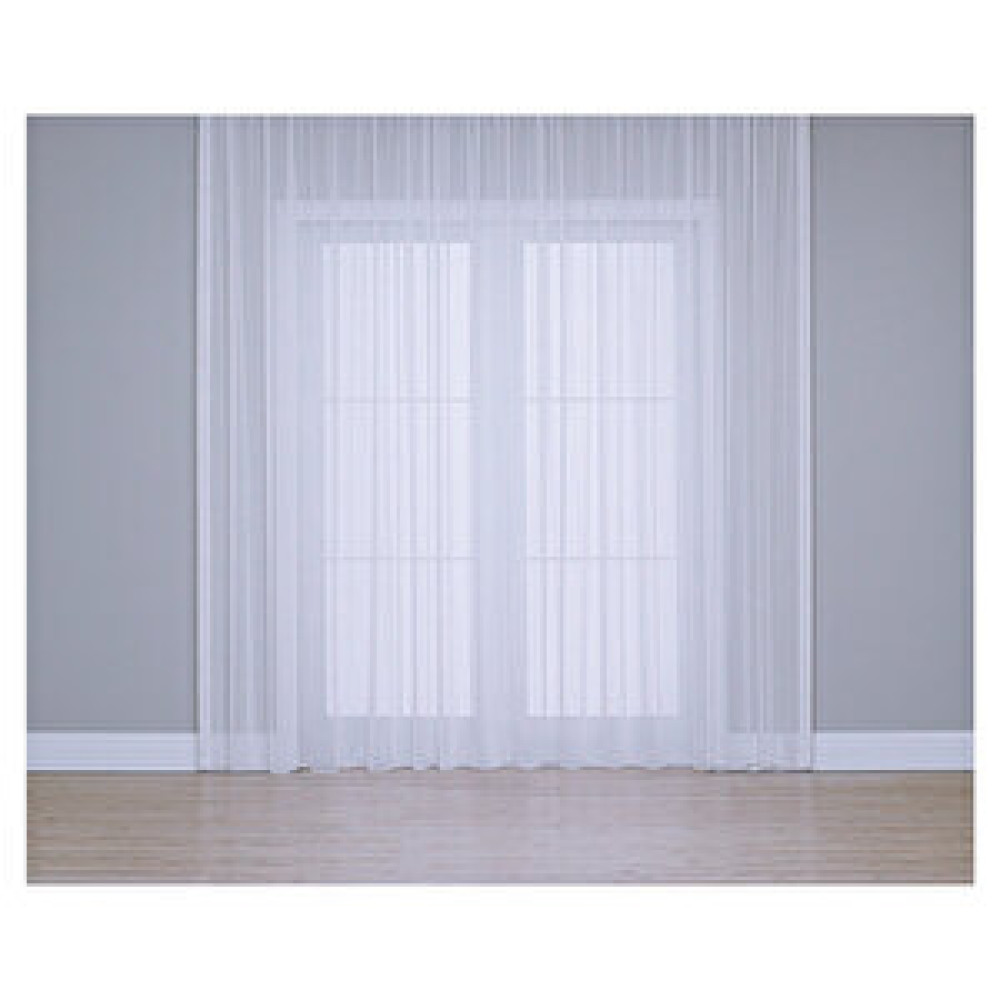 Gauze Fabric Design Hazel Matt Optik Beyaz (orta Pile) Tül Perde 250x260 cm Tül Perde Fiyatı