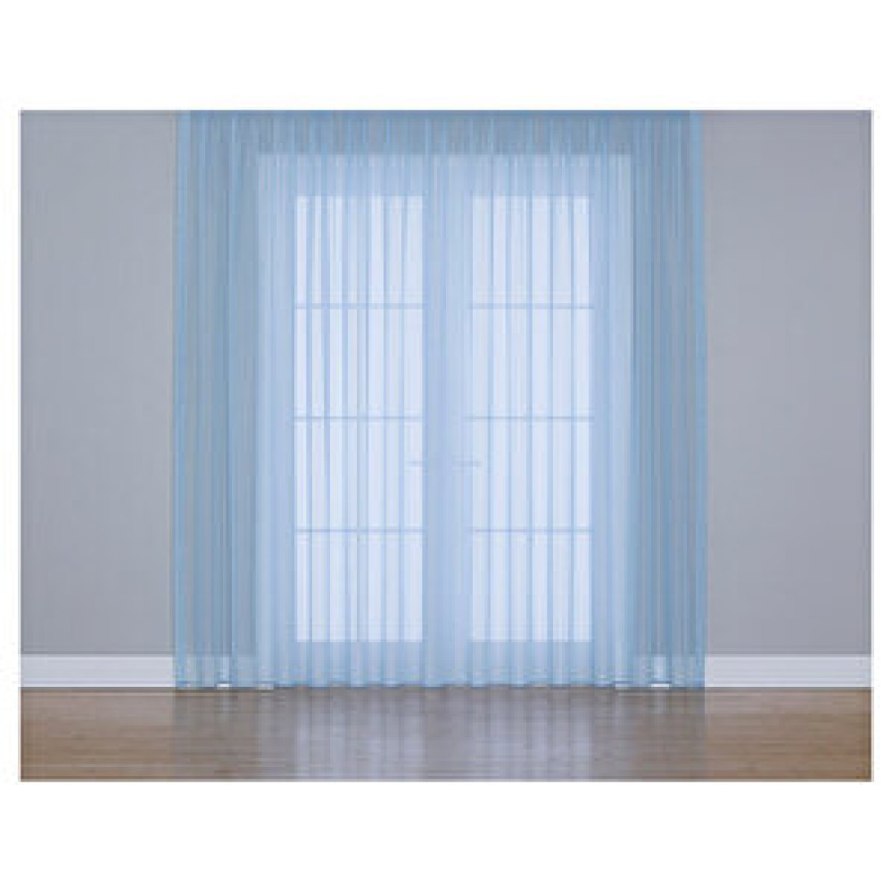 Gauze Fabric Design Viole Mavi (orta Pile) Tül Perde 200x260 cm Tül Perde Fiyatı